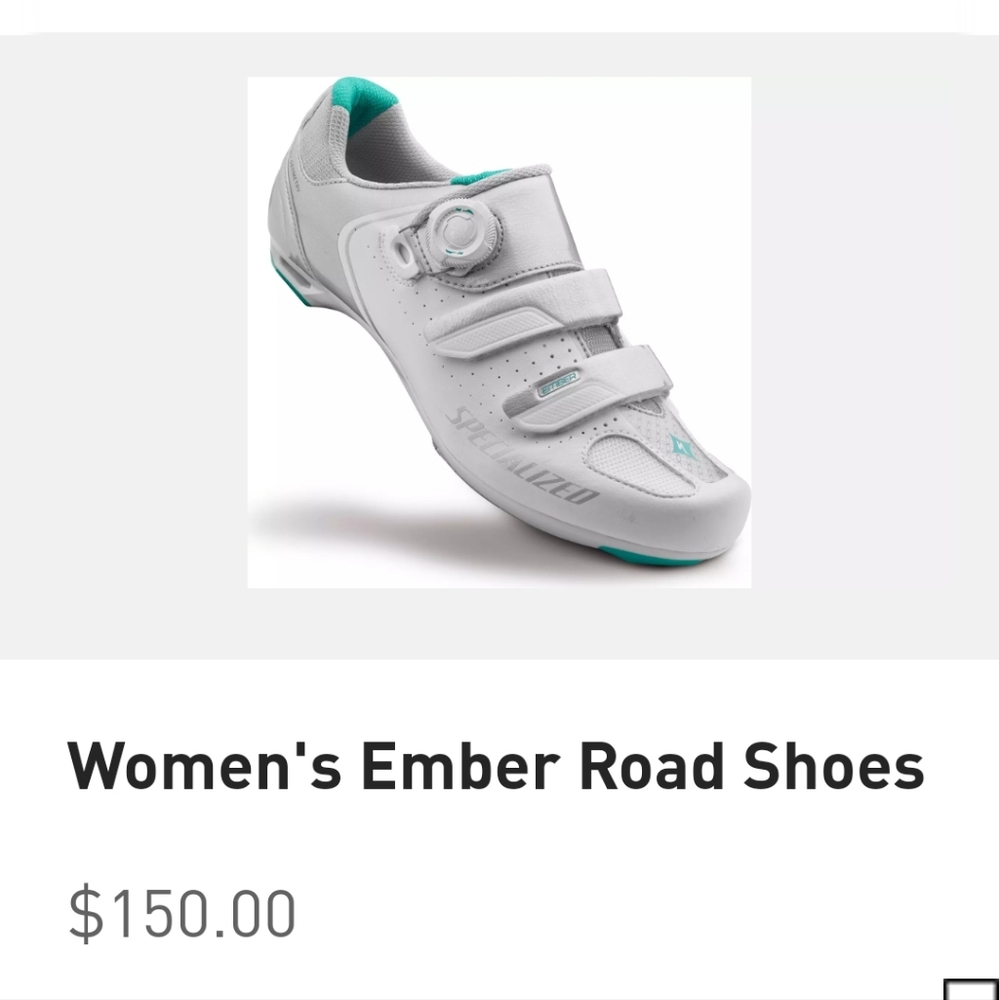 🔴 Specialized Ember road cycling shoes
